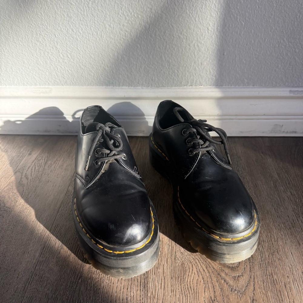 Dr. Martens 
1461 SMOOTH LEATHER PLATFORM SHOES